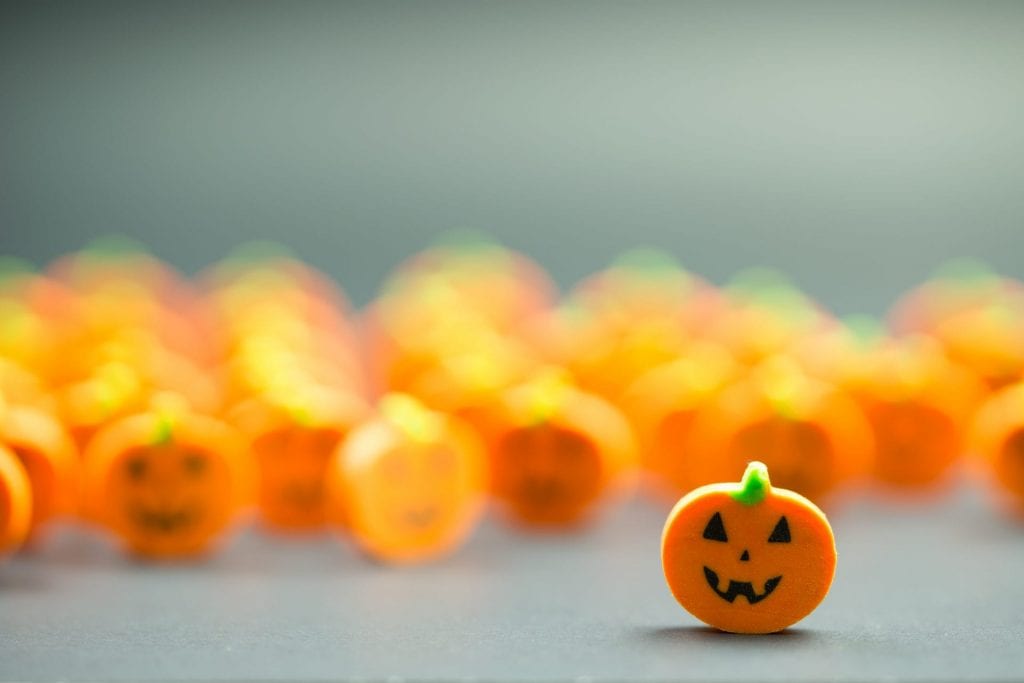 Halloween pumpkins decoration