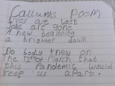 Callum's Poem